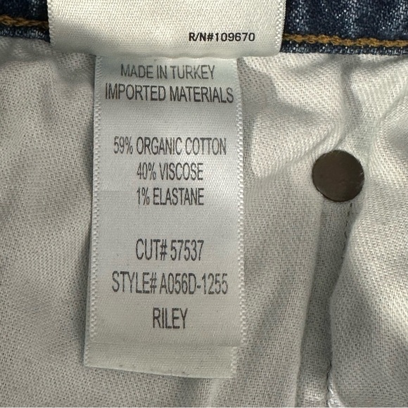 AGOLDE Riley High Rise Straight Woman Jeans Style # A056D-1255 SIZE 26 - Picture 9 of 12